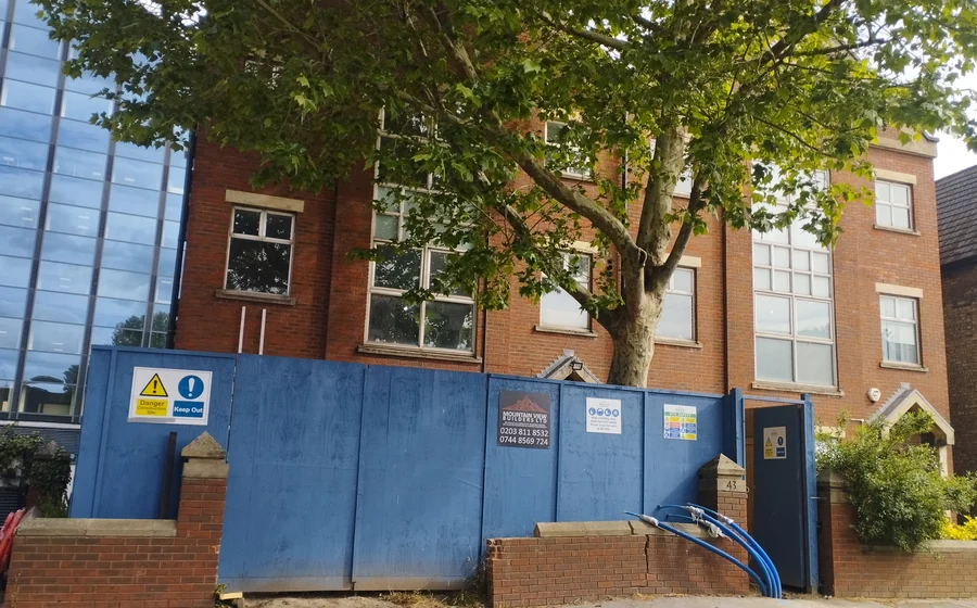 Controlled site access for London property works